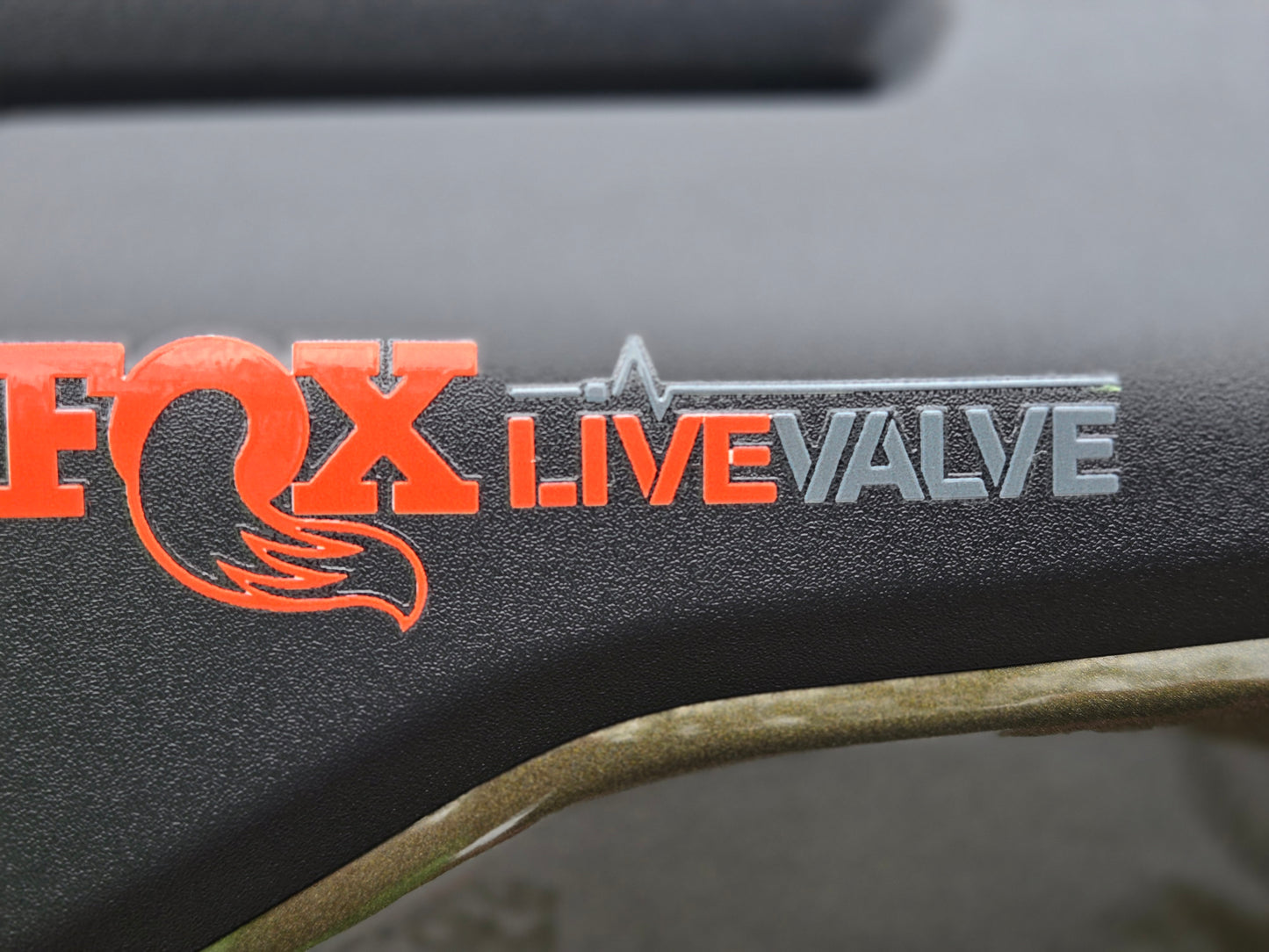 FOX Live Valve UV Printed Decals (Set of 2)