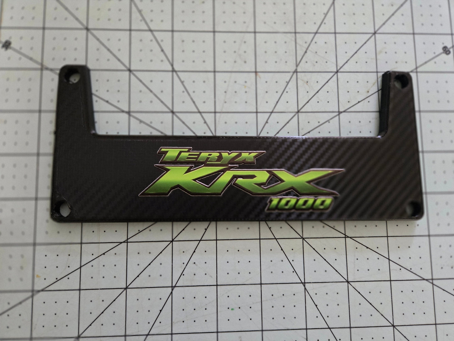 Kawasaki KRX1000 Dash Cubby Plate
