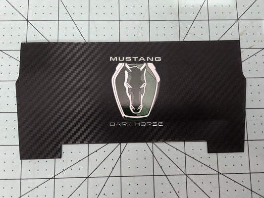 Ford 2024+ Dash Cubby Pad for Wireless Charger- Dark horse Logo