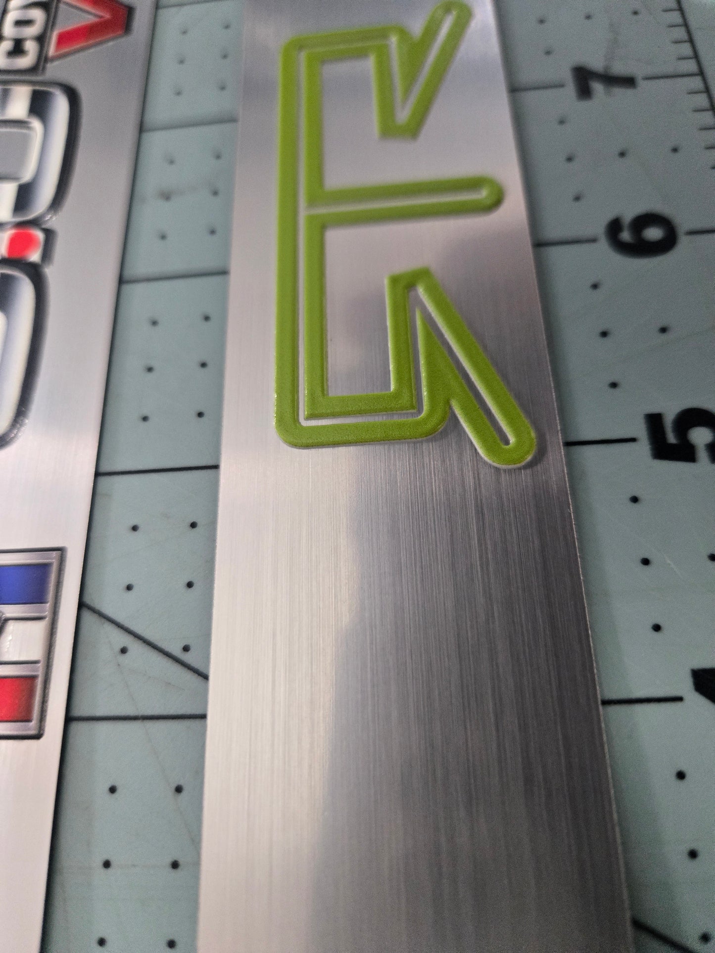 Ford Mustang Strut Tower Brace Badge