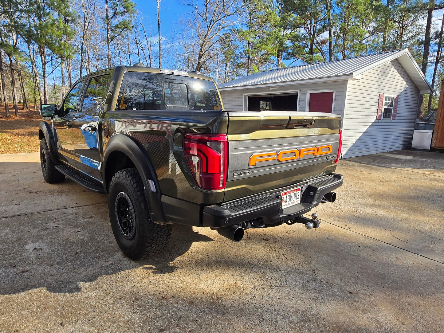 Laser-Cut Acrylic Tailgate “FORD” Letters  2021+ Ford F-150 Raptor
