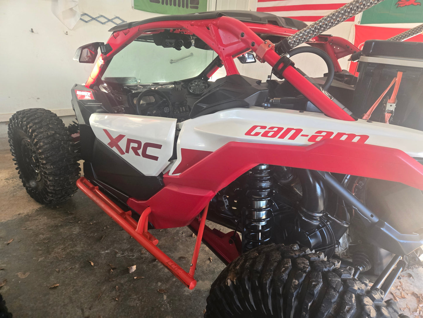 Can-Am Maverick X3 XRC 2 Seater Acrylic Badge & Graphic Kit (2017–2026) Tan Color