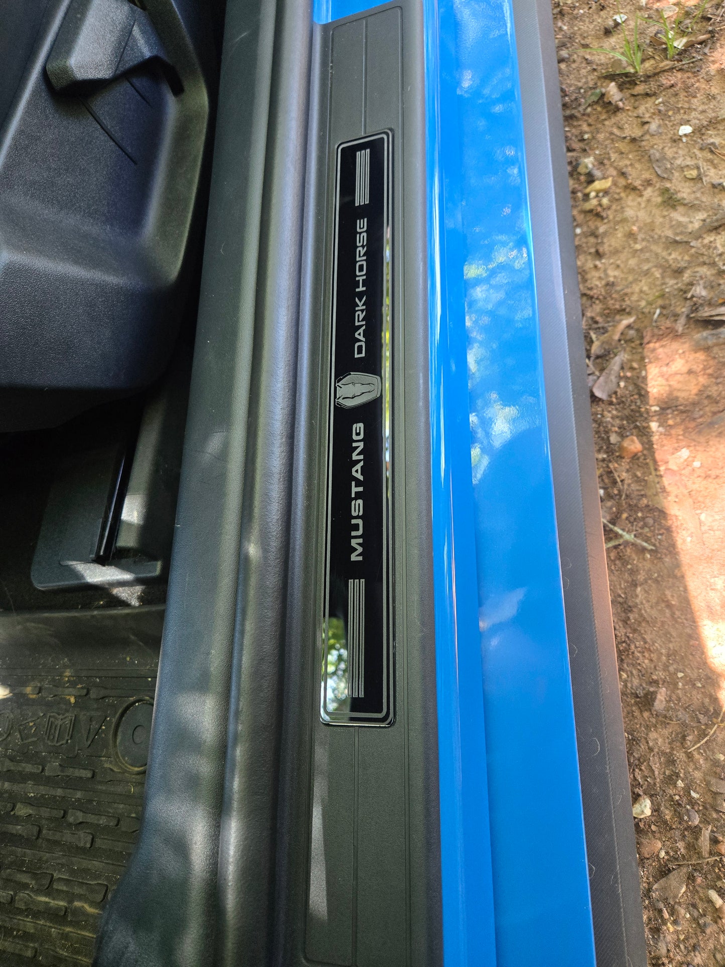 2024+ Mustang Dark Horse Door Sill Plates