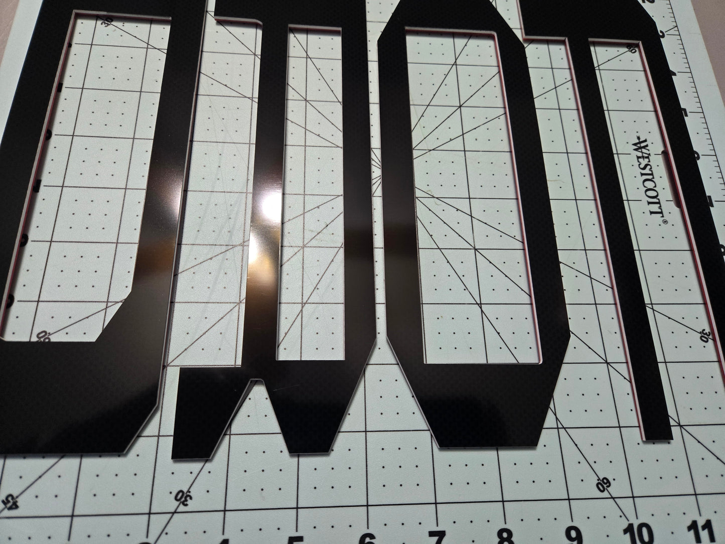 Laser-Cut Acrylic Tailgate “FORD” Letters  2021+ Ford F-150 Raptor