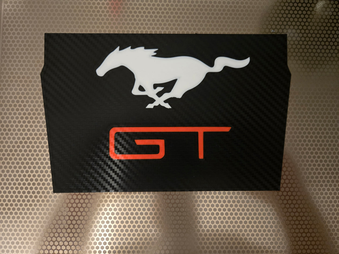 Ford 2024+ Dash Cubby Pad-Mustang and GT Logo