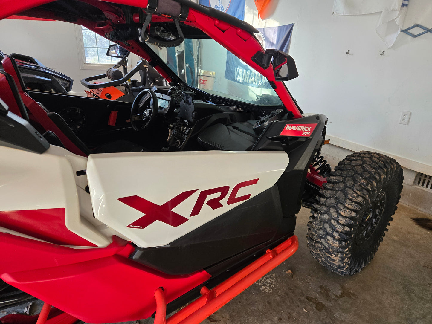 Can-Am Maverick X3 XRC 2 Seater Acrylic Badge & Graphic Kit (2017–2026) Tan Color