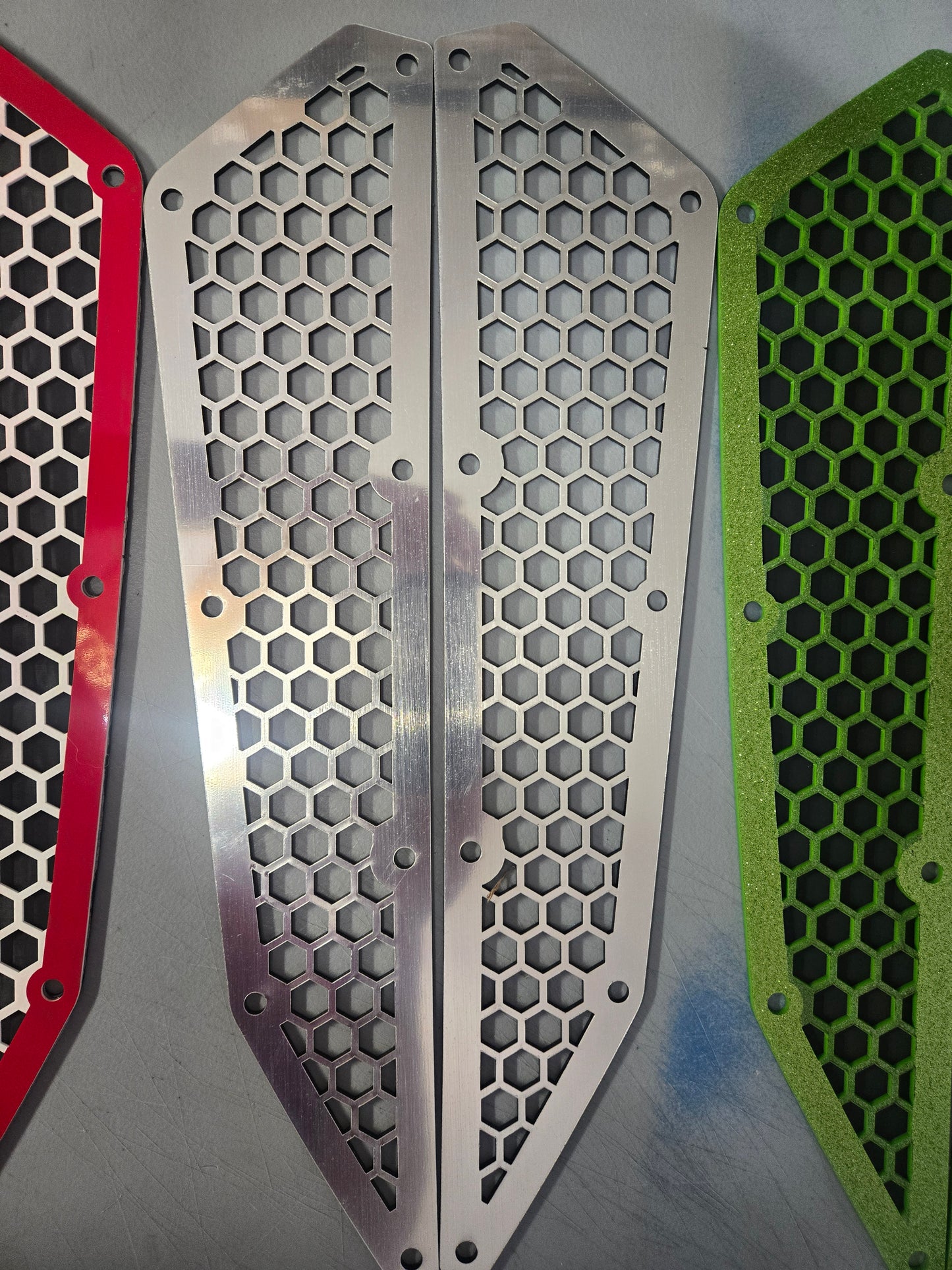 Kawasaki KRX 1000 Intake Vent Covers with FrogzSkin® Mesh
