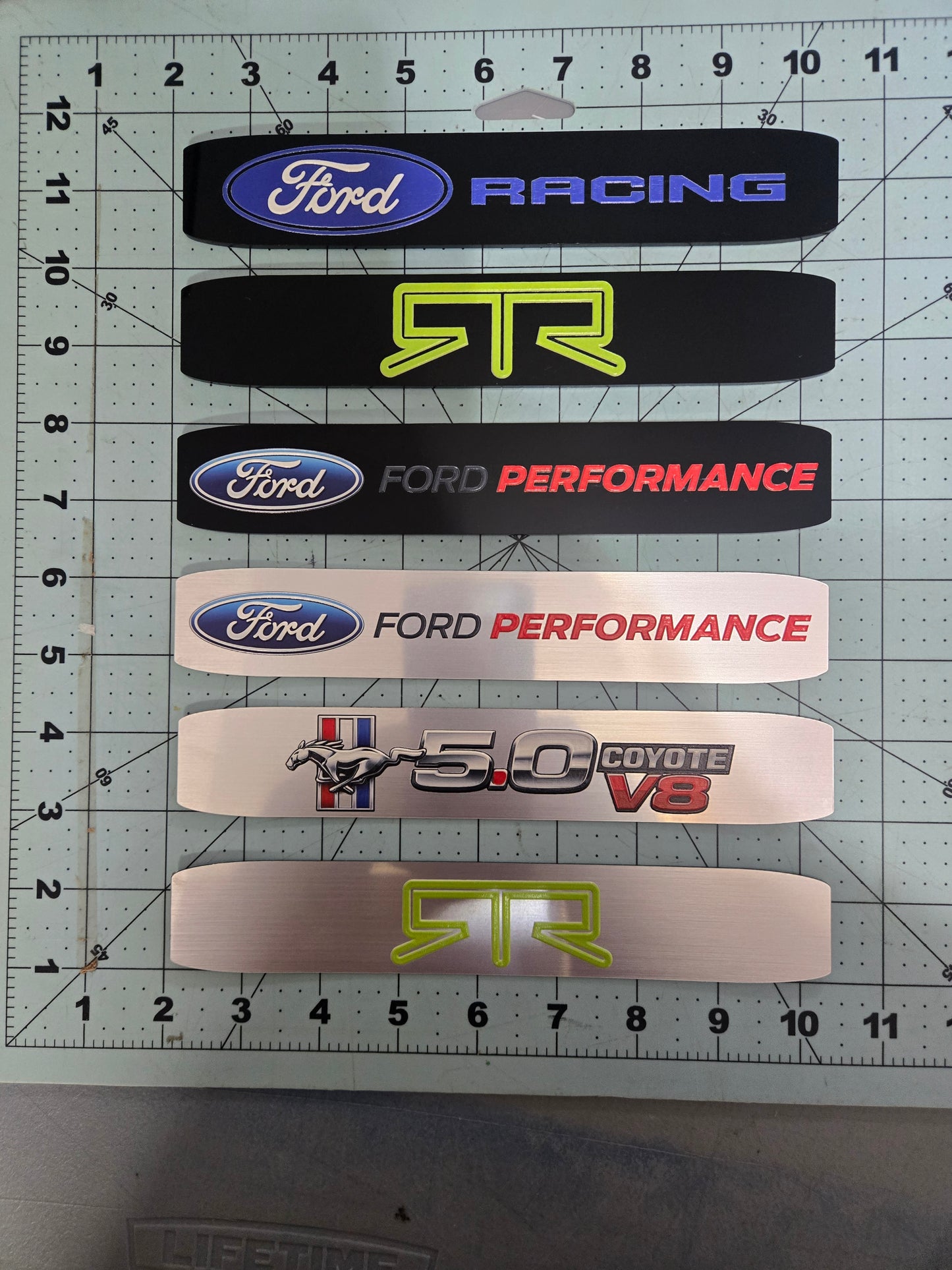 Ford Mustang Strut Tower Brace Badge