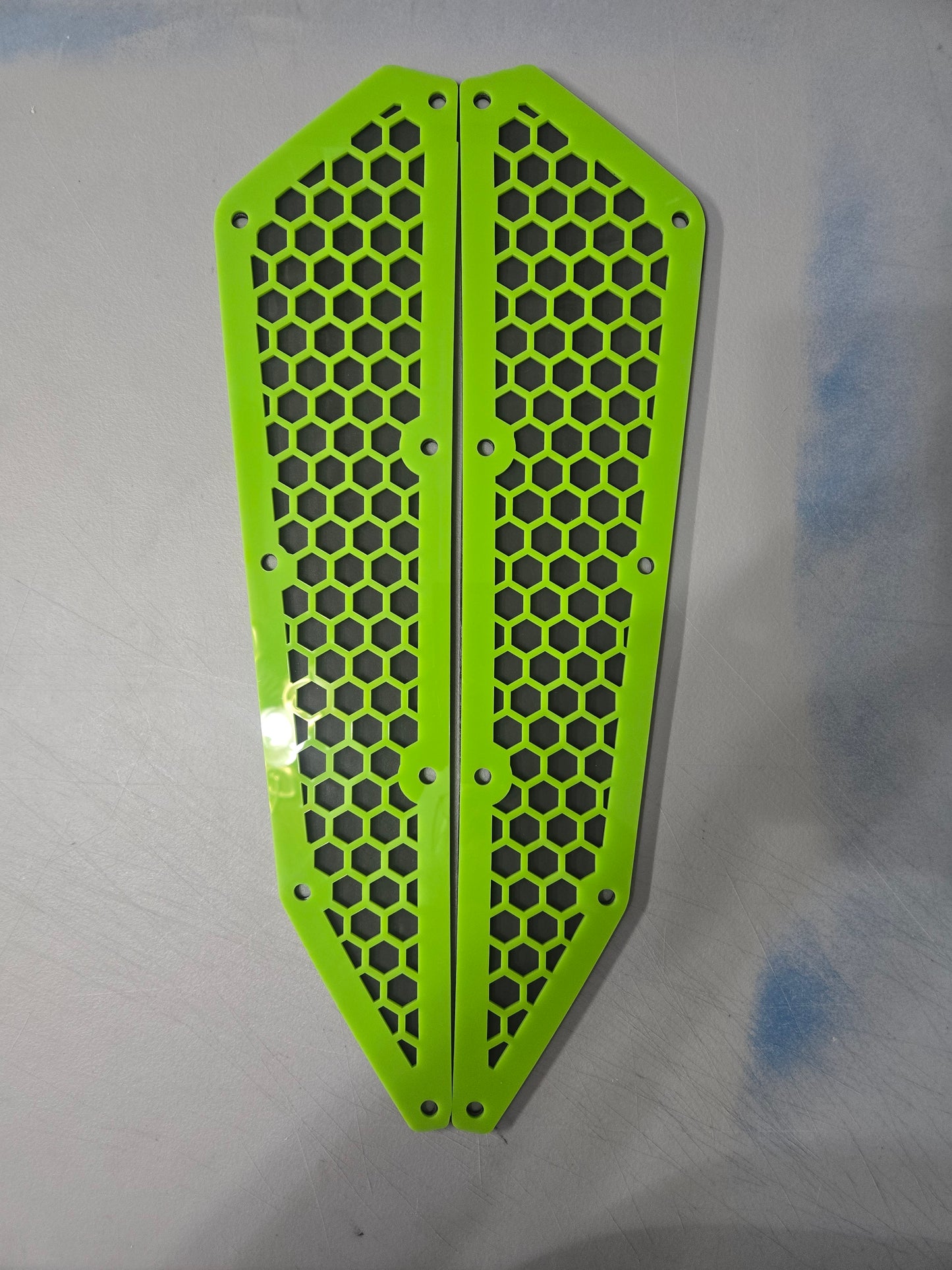 Kawasaki KRX 1000 Intake Vent Covers with FrogzSkin® Mesh