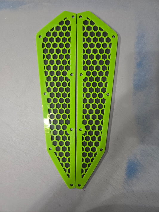 Kawasaki KRX 1000 Intake Vent Covers with FrogzSkin® Mesh