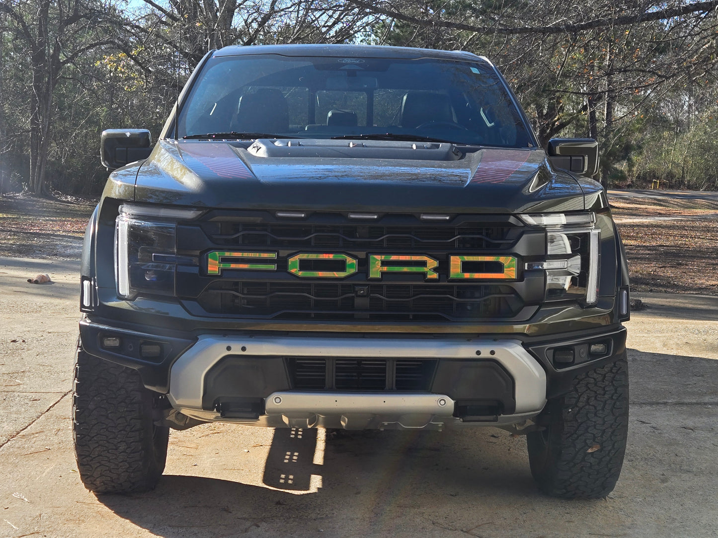 Laser-Cut Acrylic “FORD” Letters for GRILL  2021+ Ford F-150 Raptor