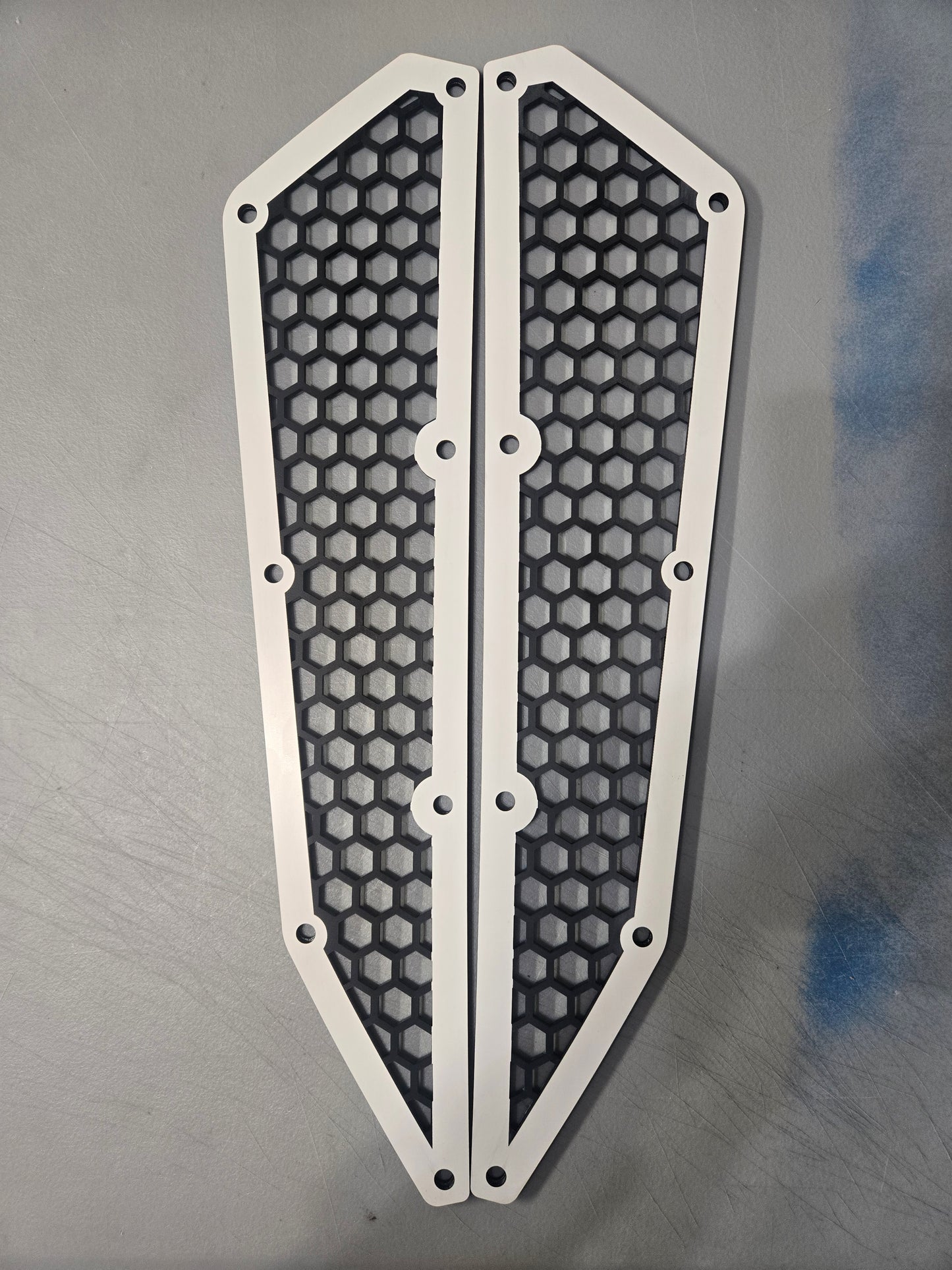 Kawasaki KRX 1000 Intake Vent Covers with FrogzSkin® Mesh