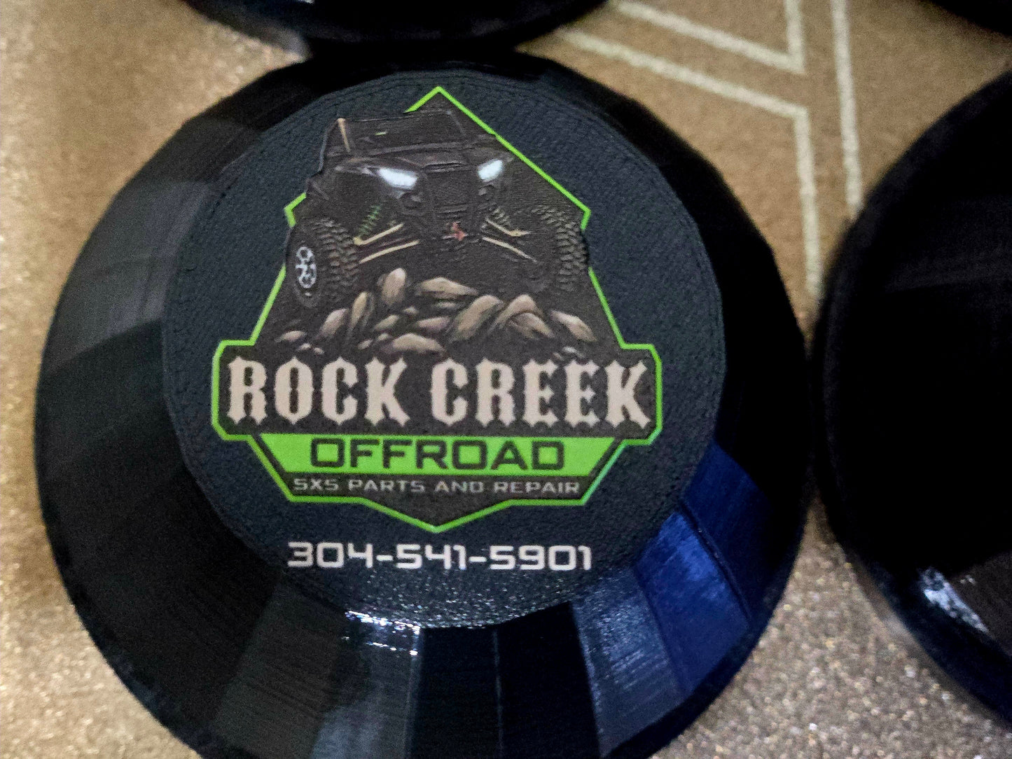 Custom logo KRX1000 OEM wheel center caps set of 4