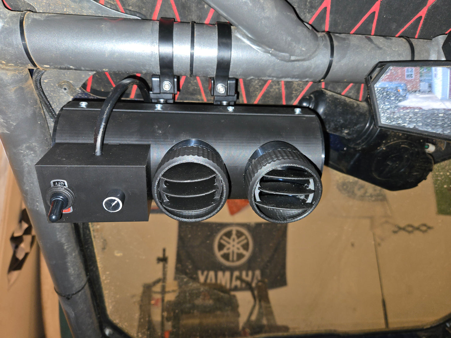 Jetfan-Choose correct tubing size for mounting below