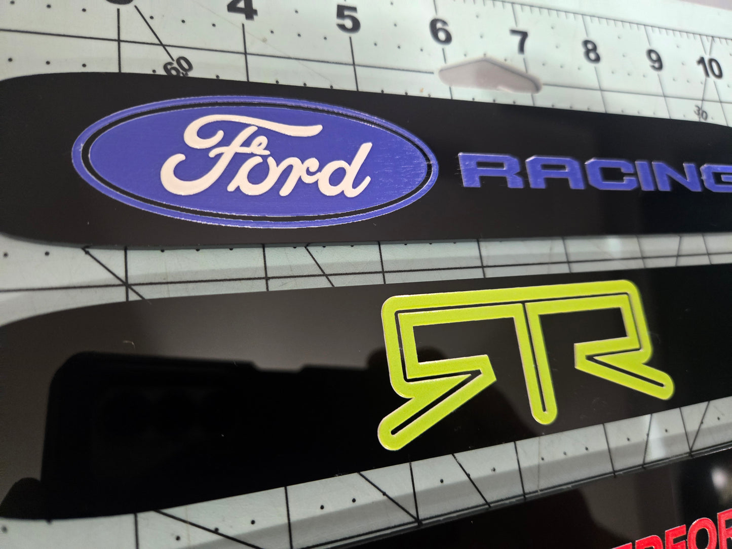 Ford Mustang Strut Tower Brace Badge