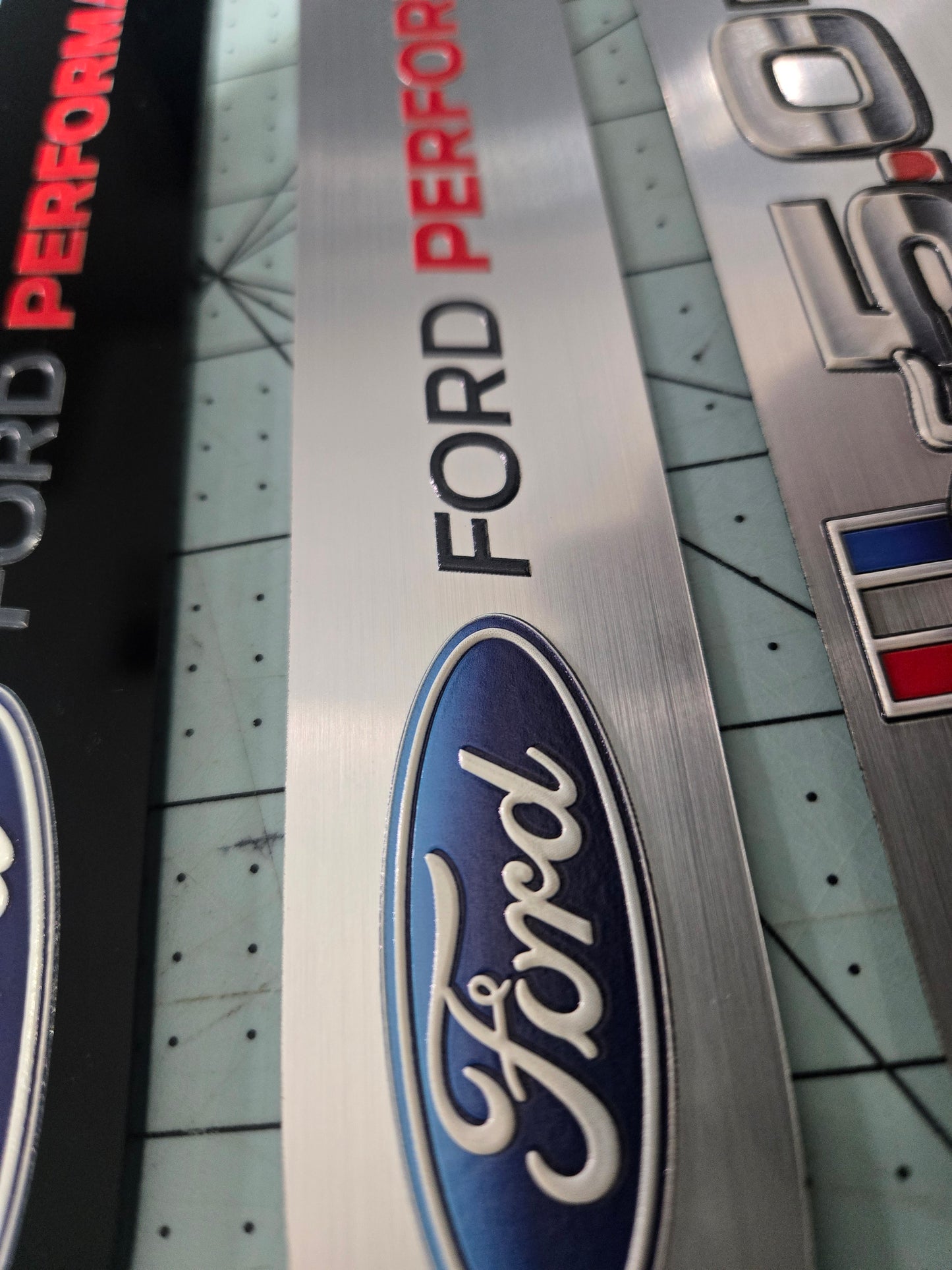 Ford Mustang Strut Tower Brace Badge