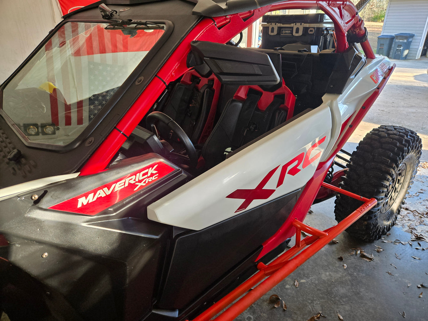 Can-Am Maverick X3 XRC 2 Seater Acrylic Badge & Graphic Kit (2017–2026) Tan Color