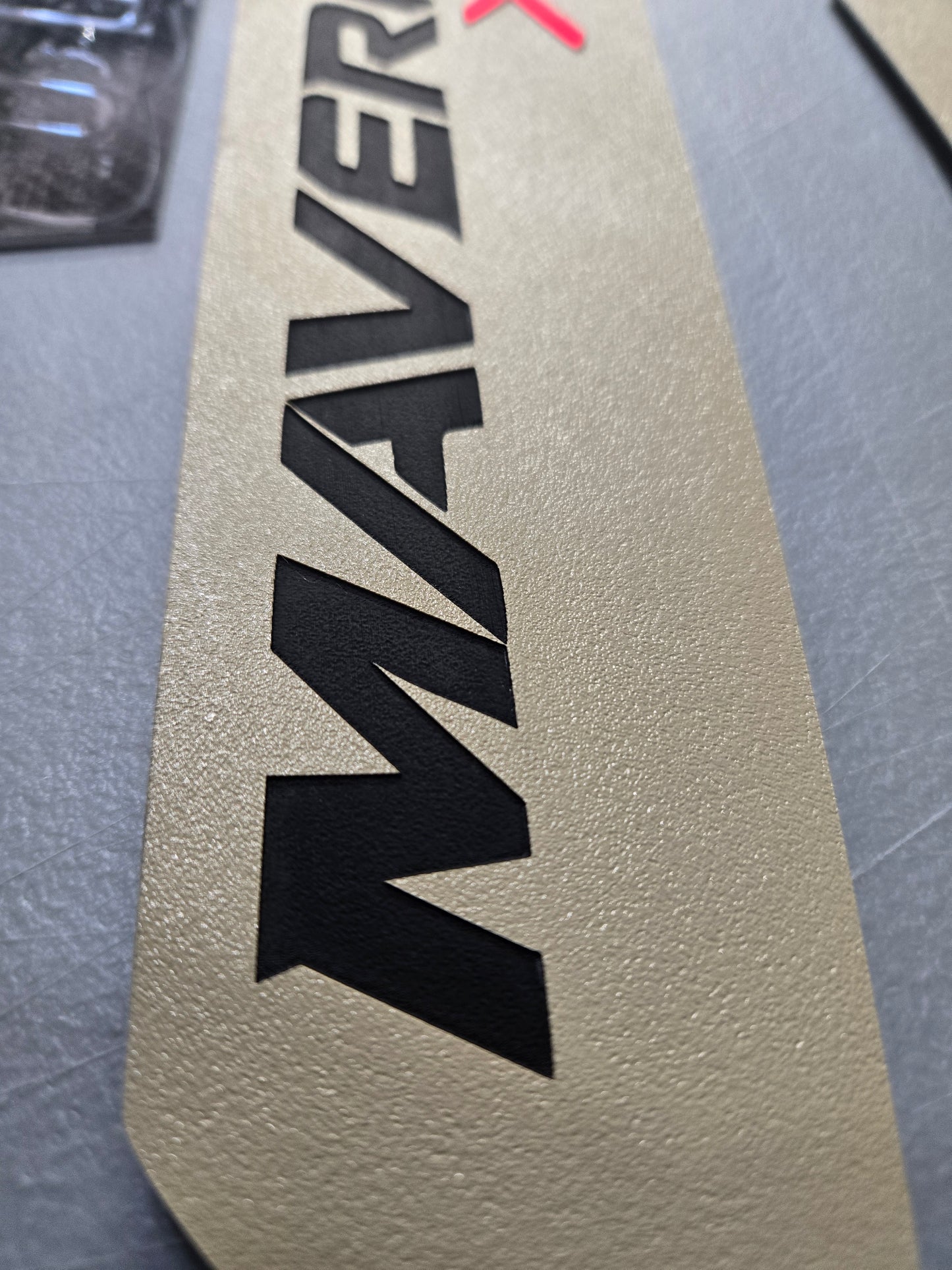 Can-Am Maverick X3 XRC 2 Seater Acrylic Badge & Graphic Kit (2017–2026) Tan Color