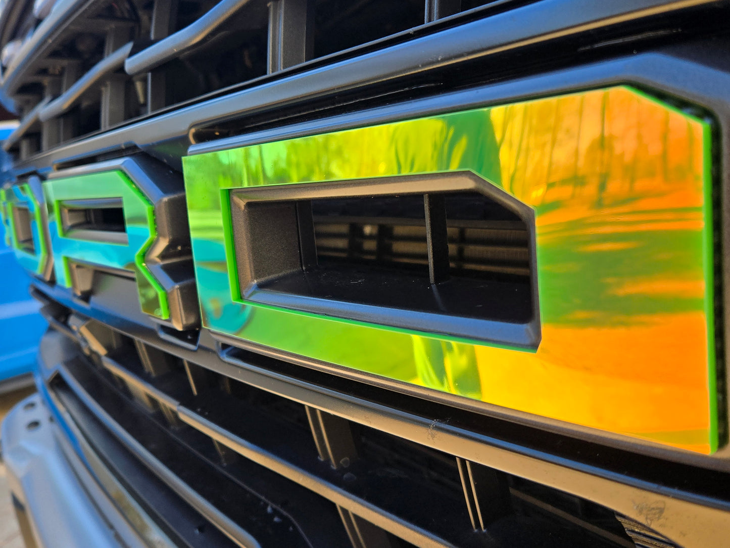 Laser-Cut Acrylic Tailgate “FORD” Letters  2021+ Ford F-150 Raptor