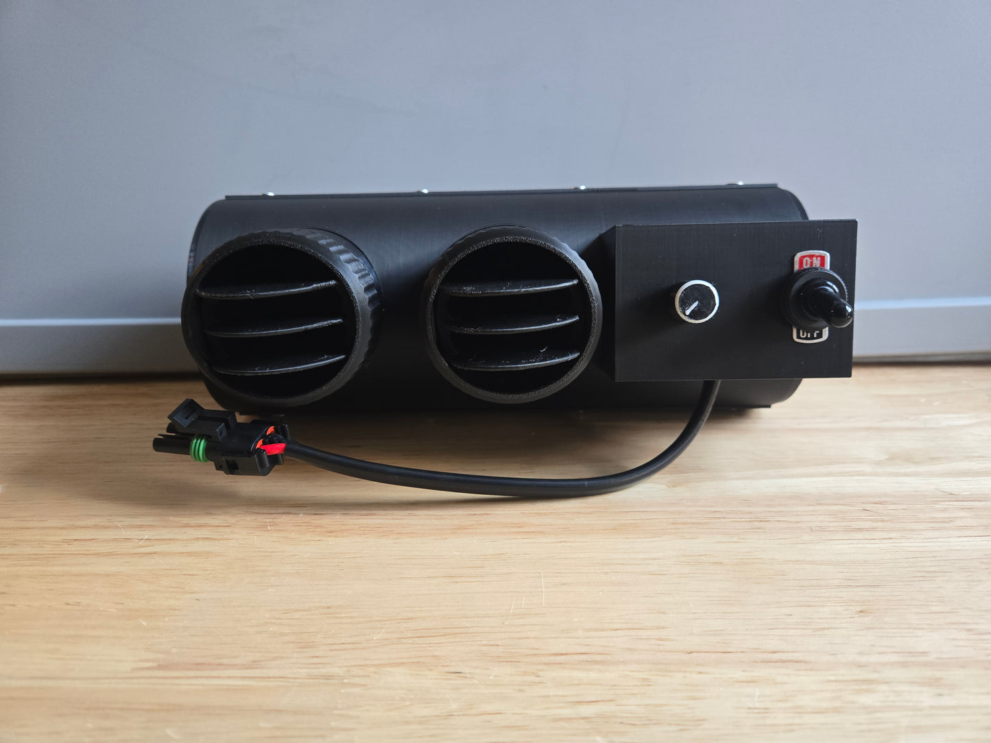 Jetfan-Choose correct tubing size for mounting below
