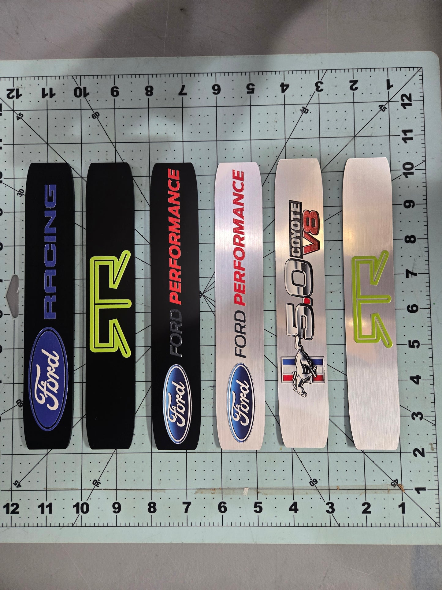 Ford Mustang Strut Tower Brace Badge