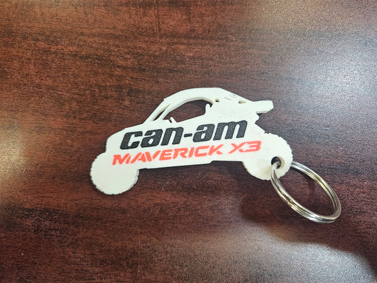 Can Am Maverick X3 Keychain